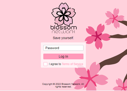 Blossomnetwork Captive Portal